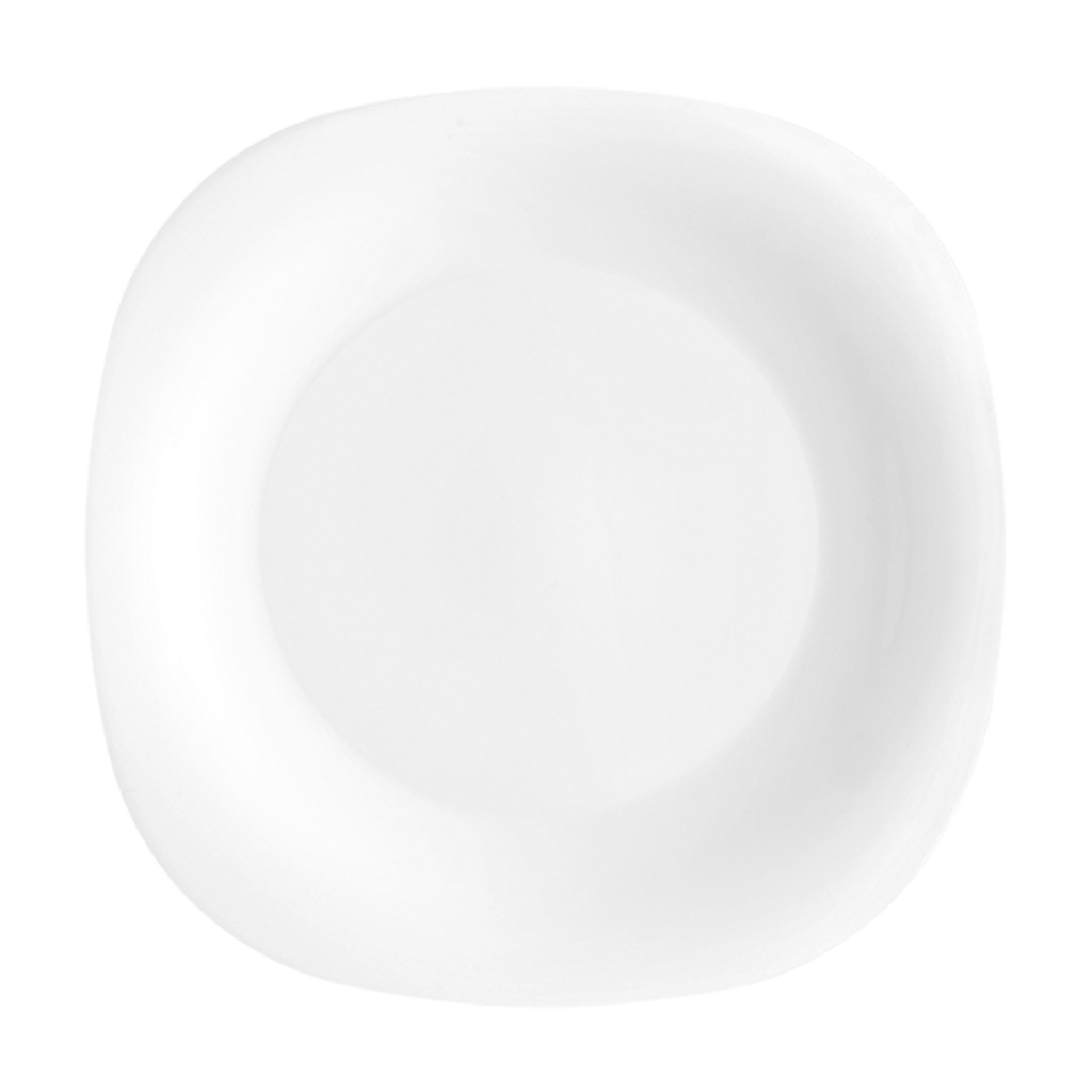 PARMA LLANO PLATO CUADRADO 20CM OPALGLASS (Paquete 6u)