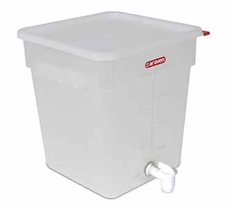 ARA1368 HERMETICO CON GRIFO LIQ 18L 28X28X32