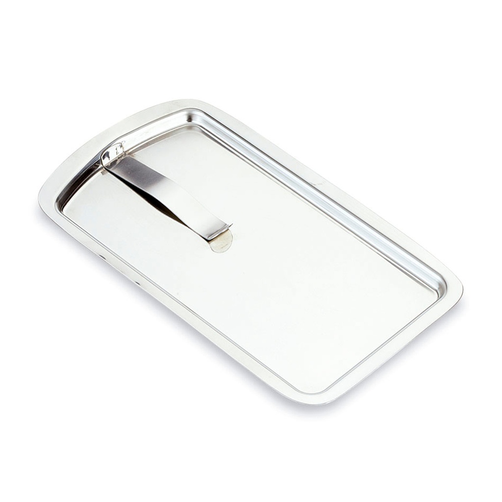 BANDEJA CAMBIO GDE.68017 C/PINZA INOX 21X12CM