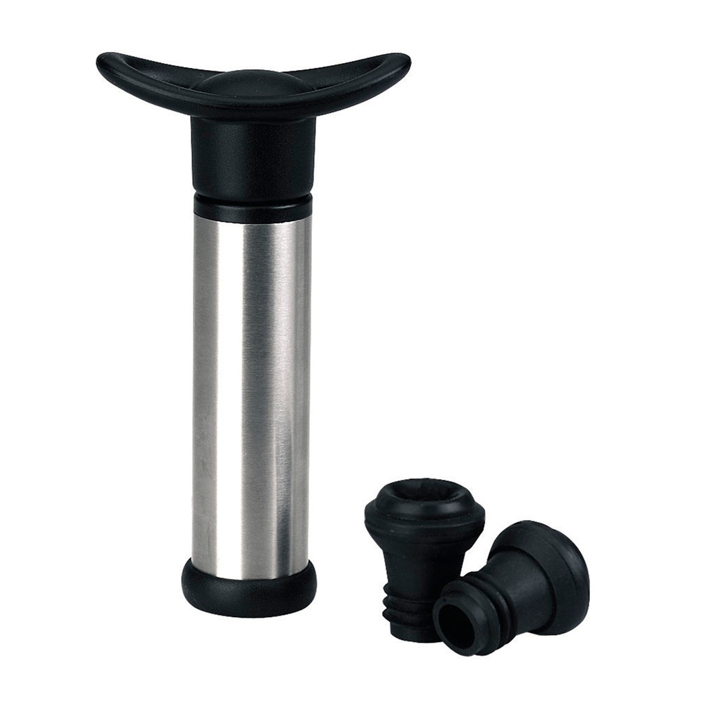 BOMBA MANUAL VACIO 63033 C/2 TAPONES INOX