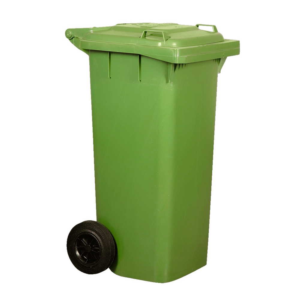 CONTENEDOR 120L C/RUEDAS VERDE