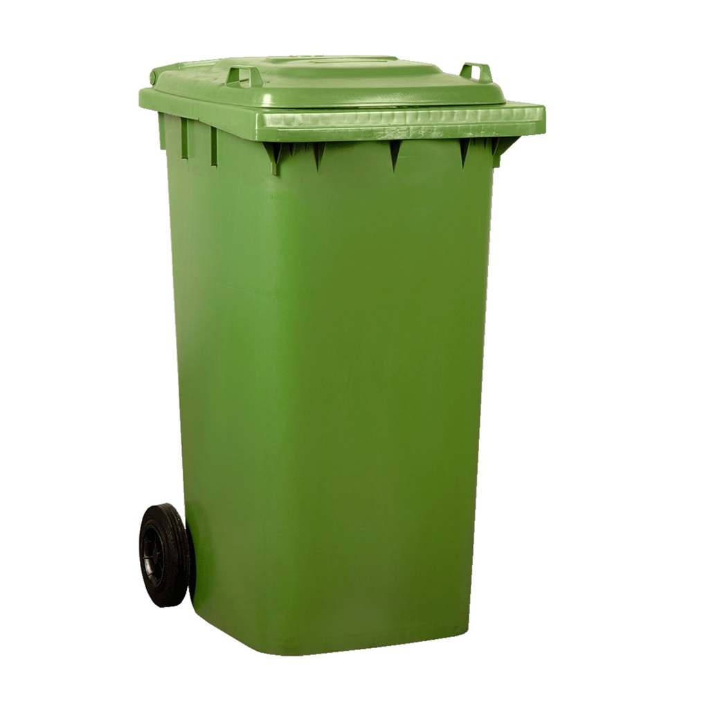 CONTENEDOR 240L C/RUEDAS VERDE