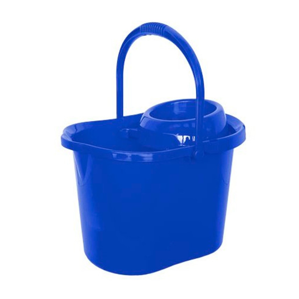 CUBO FREGONA AZUL 15L