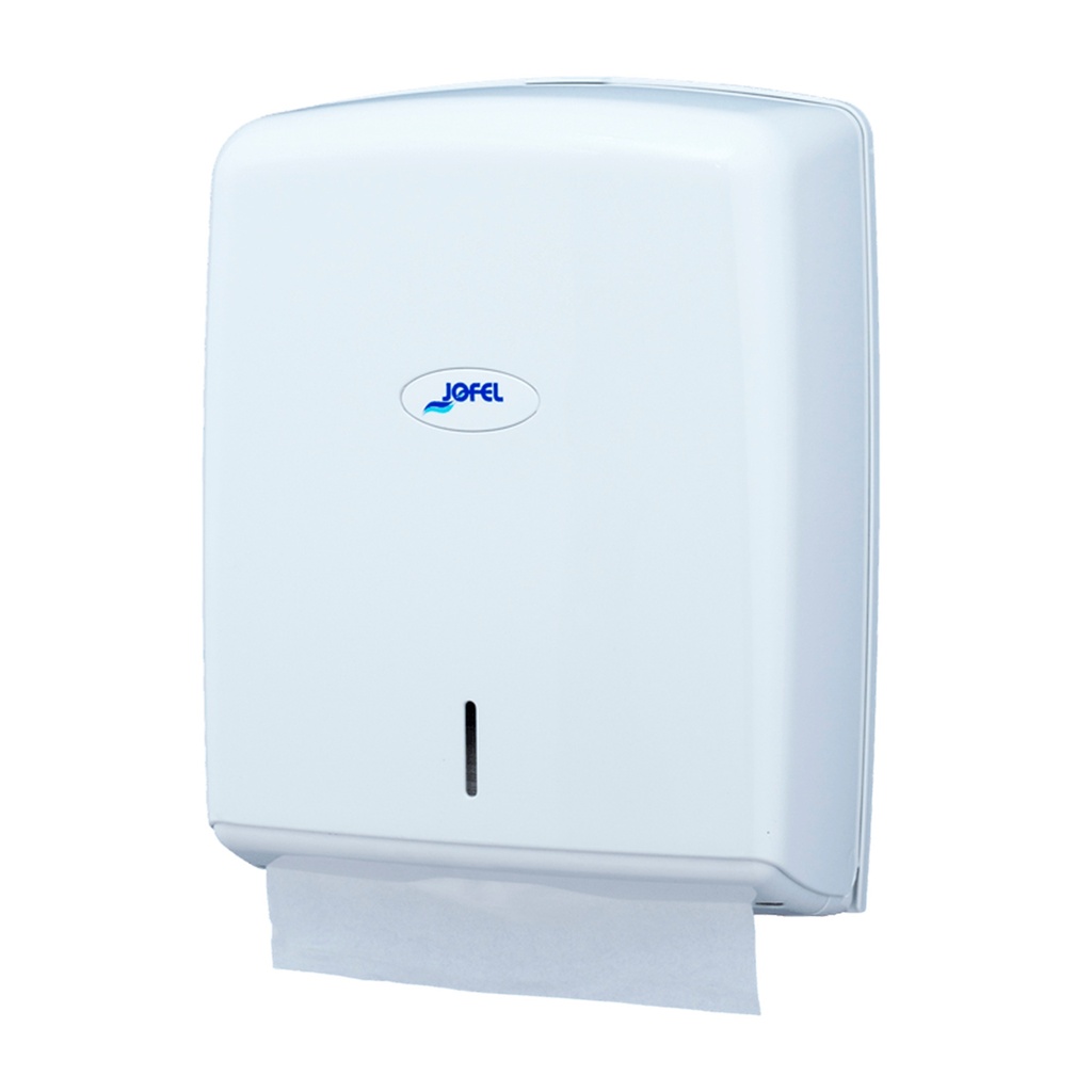 [4132] DISPENSADOR TOALLETA ABS BCO AH37000 JOFEL