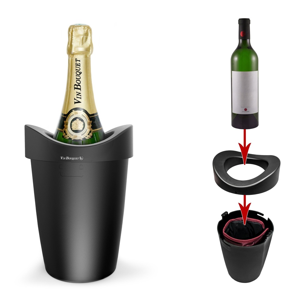 ENFRIADOR BOTELLAS NYLON CON CUBITERA