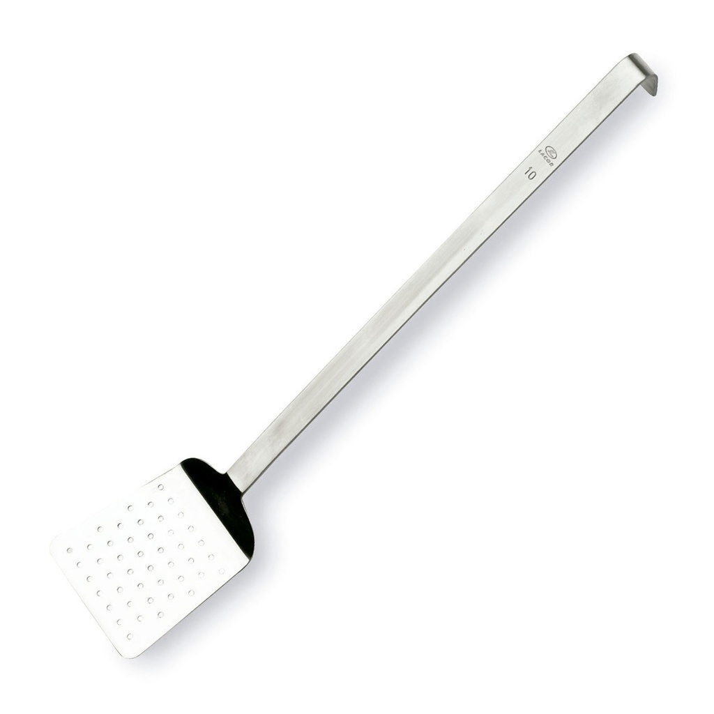 ESPATULA MONOB.10 CM 61411PERF.CHEF INOX