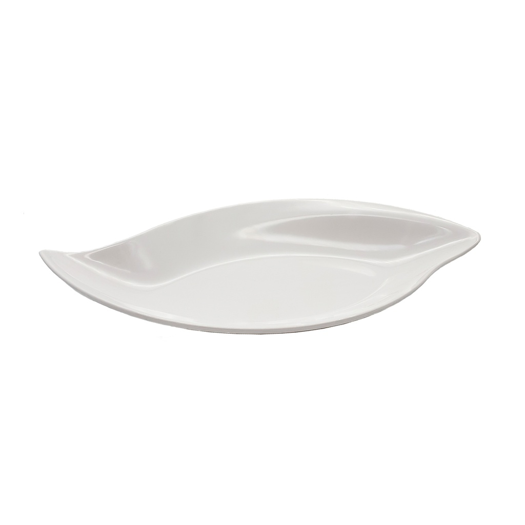 FUENTE OVAL 38X20X5 MELAMINA 123820CW