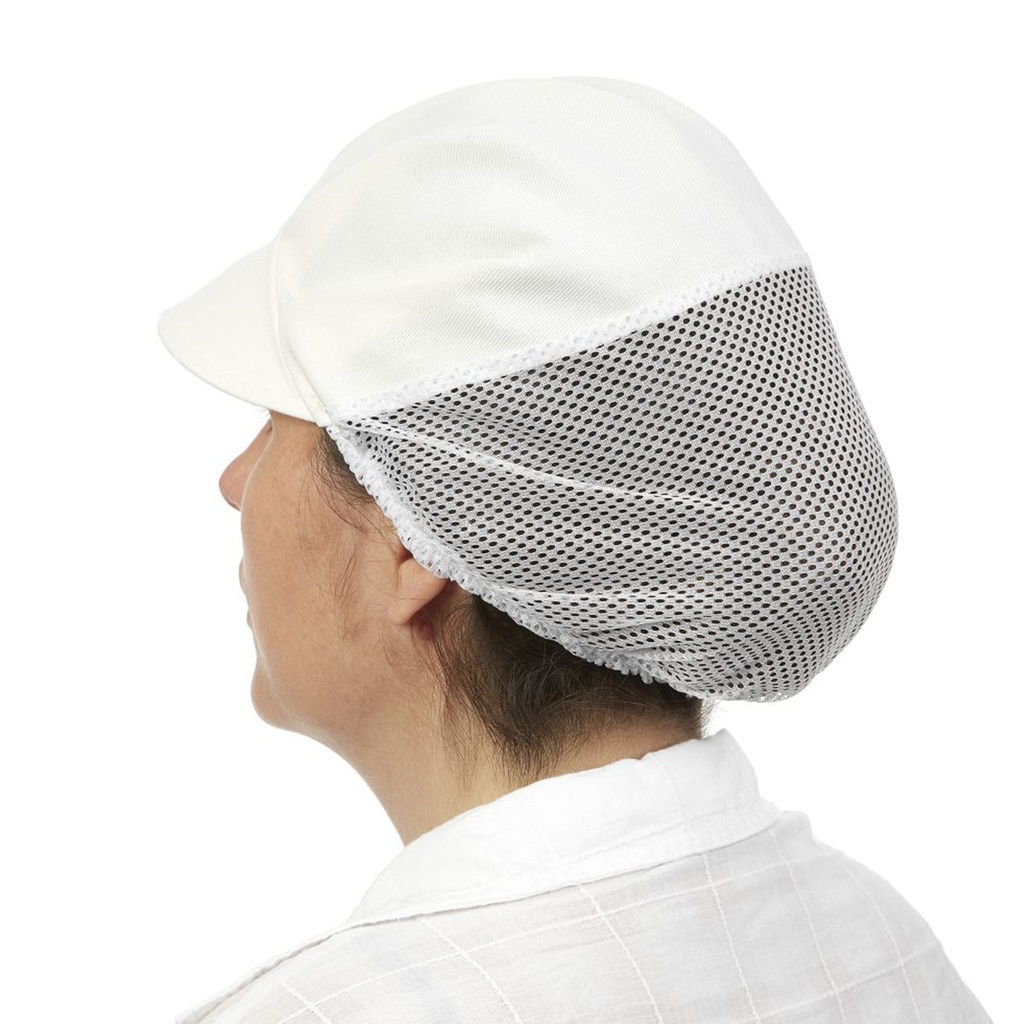 GORRO REJILLA VISERA BLANCO