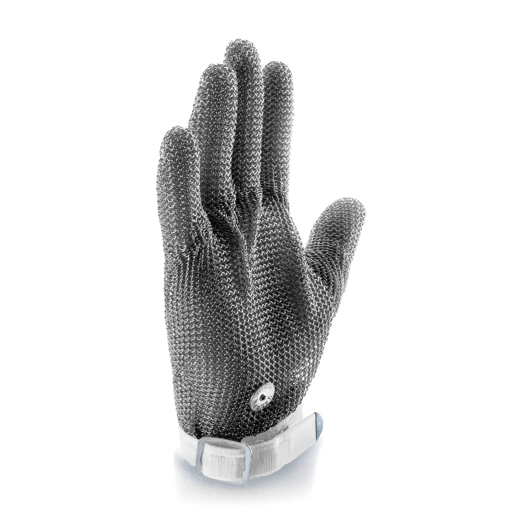 GUANTE CARNICERO INOX PEQ (BANDA BLANCA)