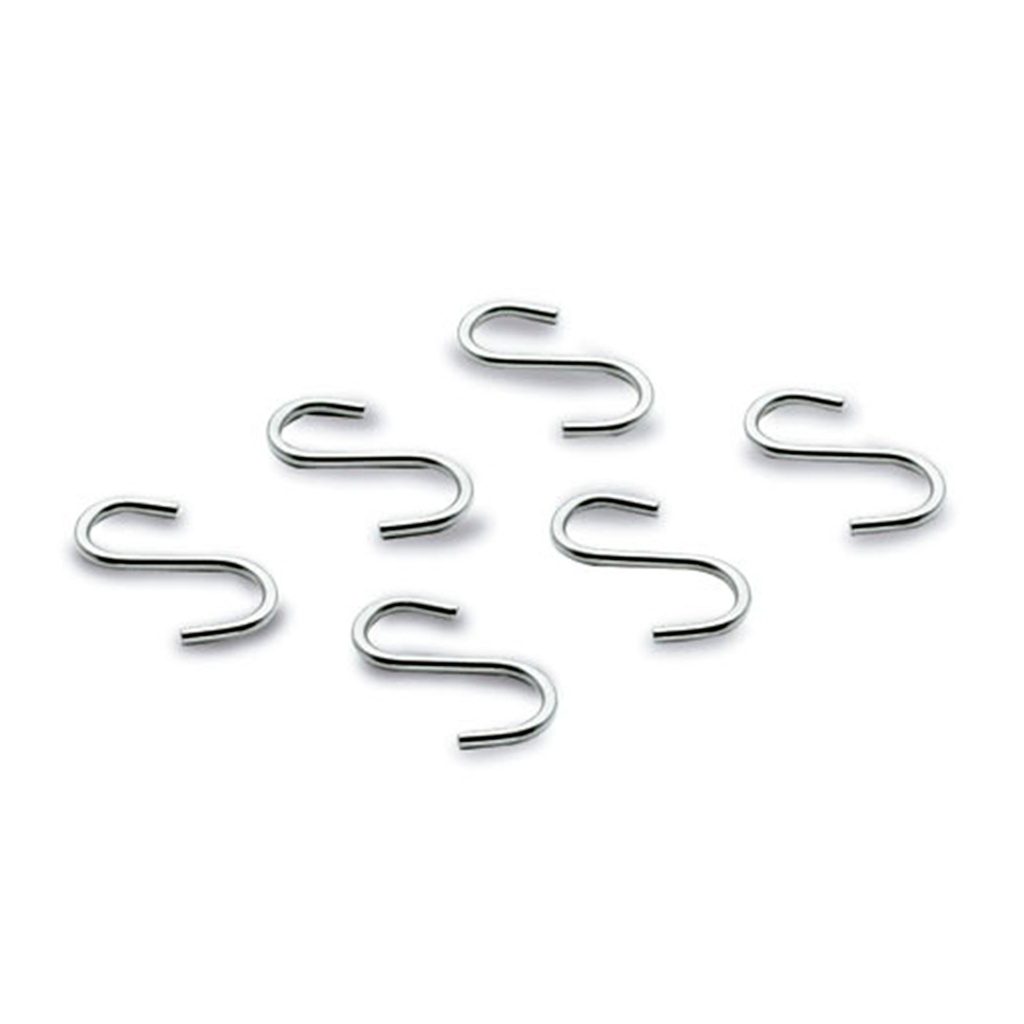 JUEGO 6 GANCHOS(BARRA) 60700 CHEF INOX