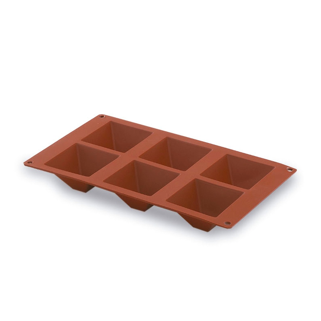 MOLDE PIRAMIDE 6C SILICONA 66822 LACOR