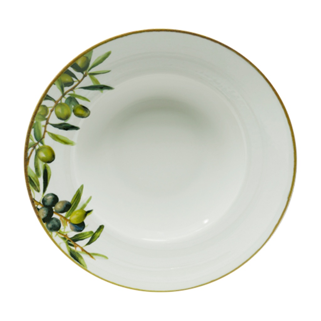 NAPOLI PLATO PASTA 26,5CM OLIVE