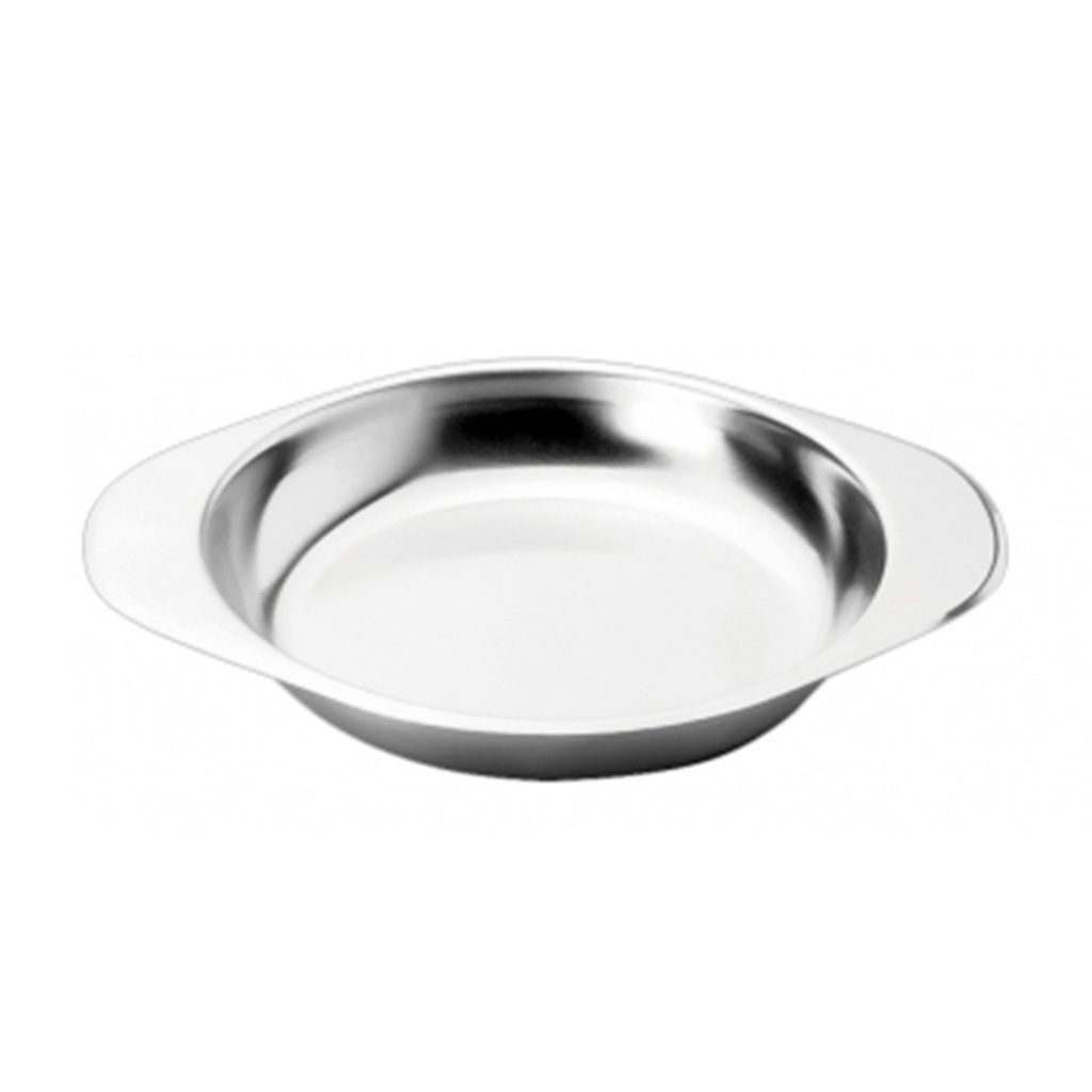 PLATO HUEVOS 17 CM. INOX