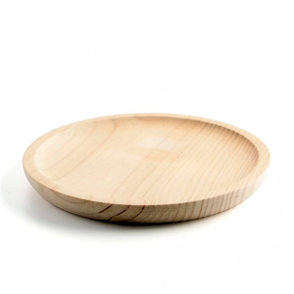 [0520002] PLATO PULPO MADERA 20 cm