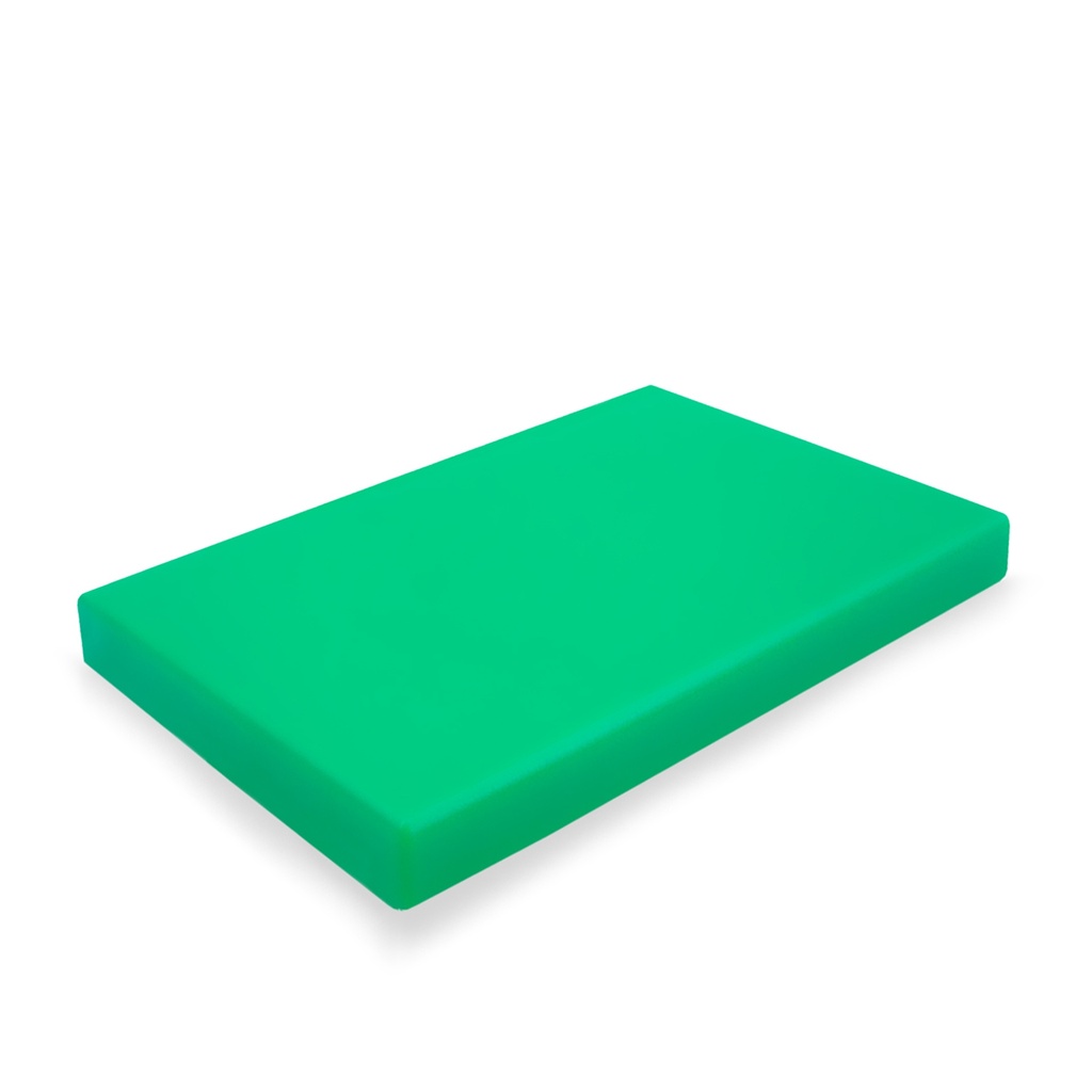 TABLA CORTE POLIET 60X40X3 VERDE