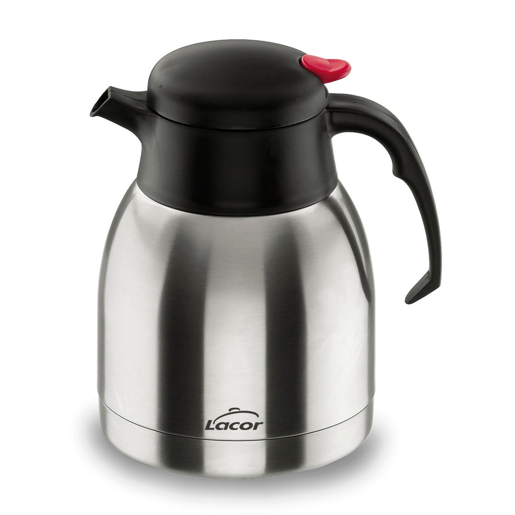 TERMO JARRA C/BOTON 1L INOX