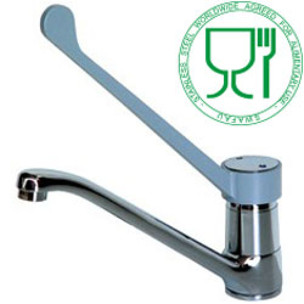 Grifo mezclador "mando codo"