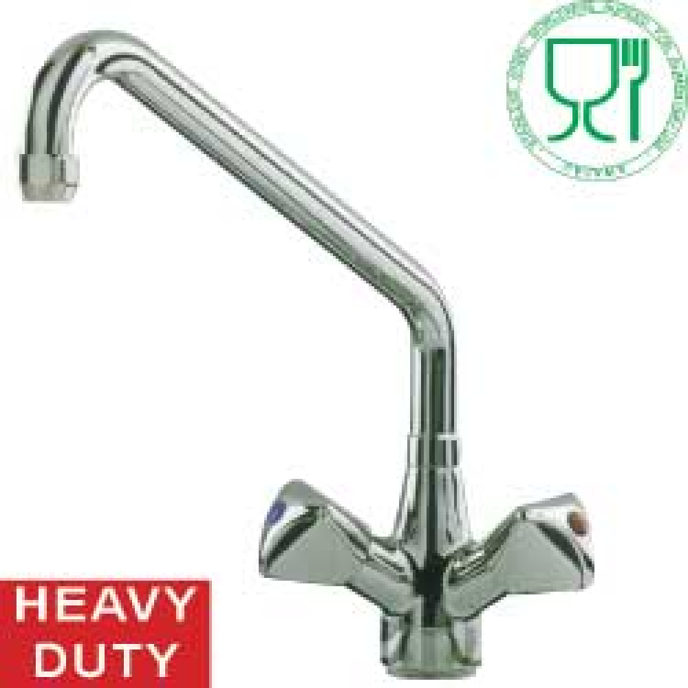 Grifo mezclador agua caliente/fría "gran caudal" "Heavy-Duty"