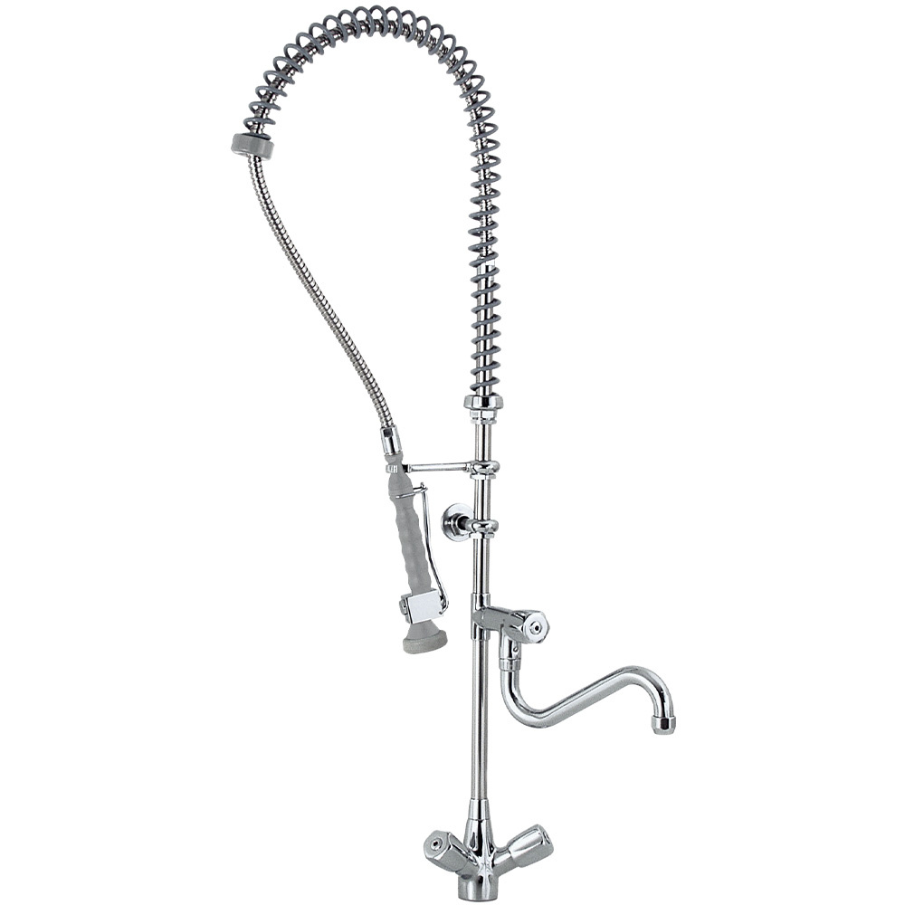 Ducha y grifo con grupo mezclador,"Heavy-Duty" (salida MONO)