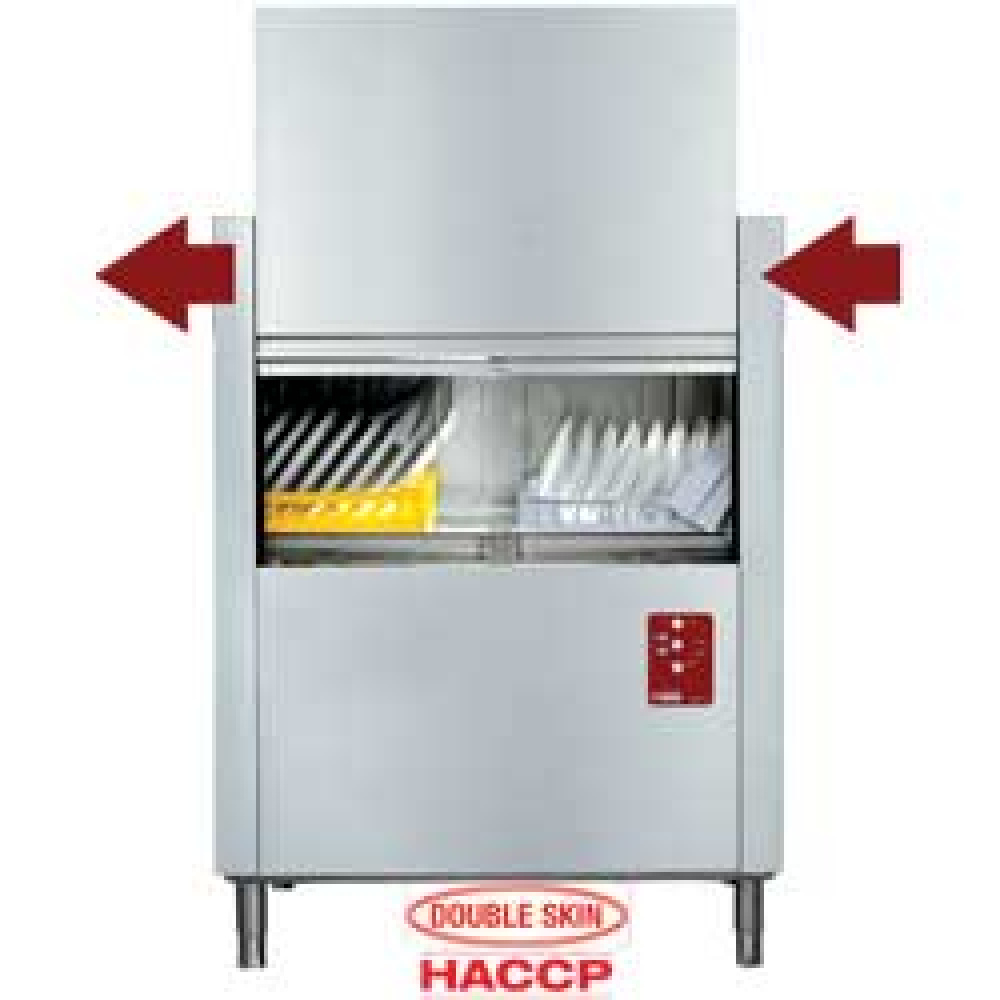 Lavavajillas de tracciòn de cestas 100Ces/h - 400/3
