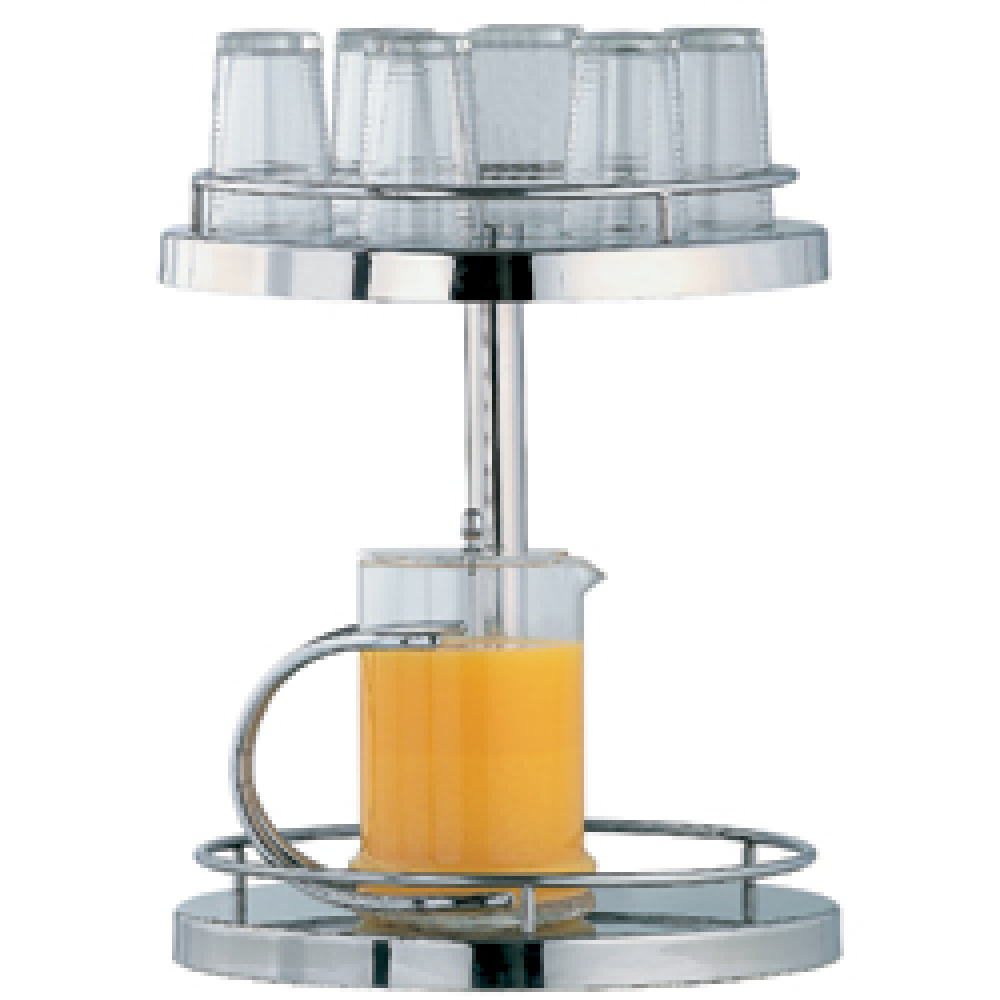 Estructura 2 niveles para jarras y vasos, Ø 400 mm