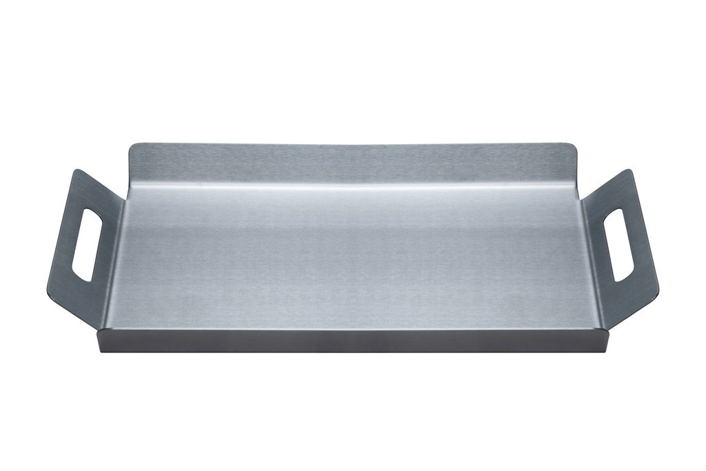 KEA BANDEJA DE SERVICIO PLATEADA 380*204*39 MM (6*1)
