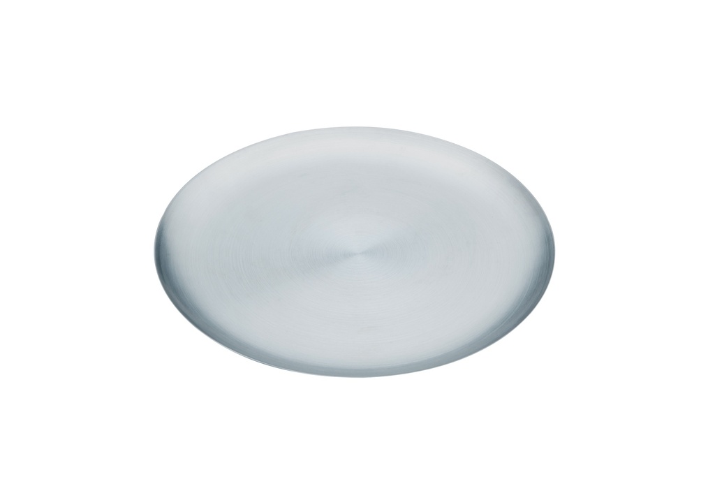 KEA PLATO REDONDO PLATEADO 230 MM (12*1)