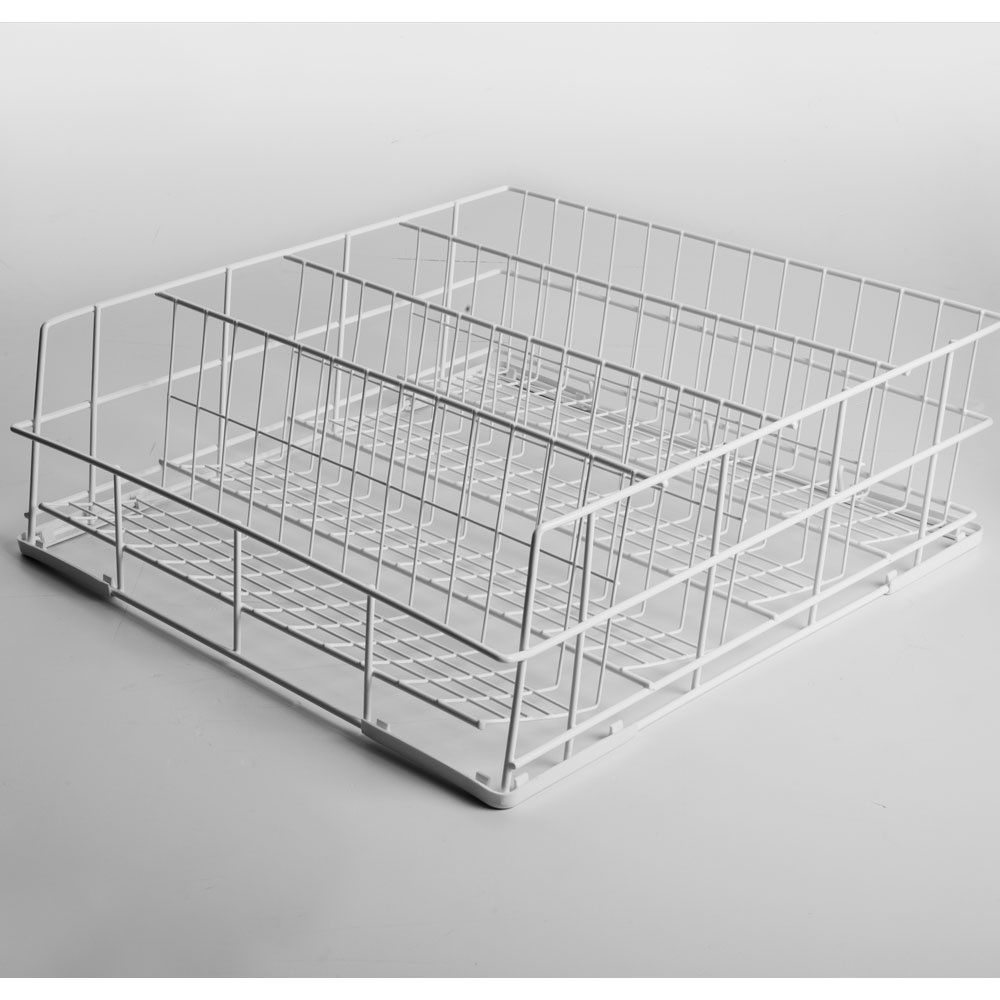 Cesta para vasos Ø 80 mm, 500x500mm Rilsan