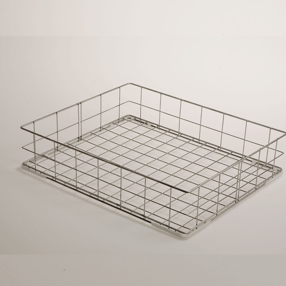 Cesta generica de inox. para lava baterias