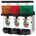 Dispensador de bebida enfriada, 3x 12 Lt.