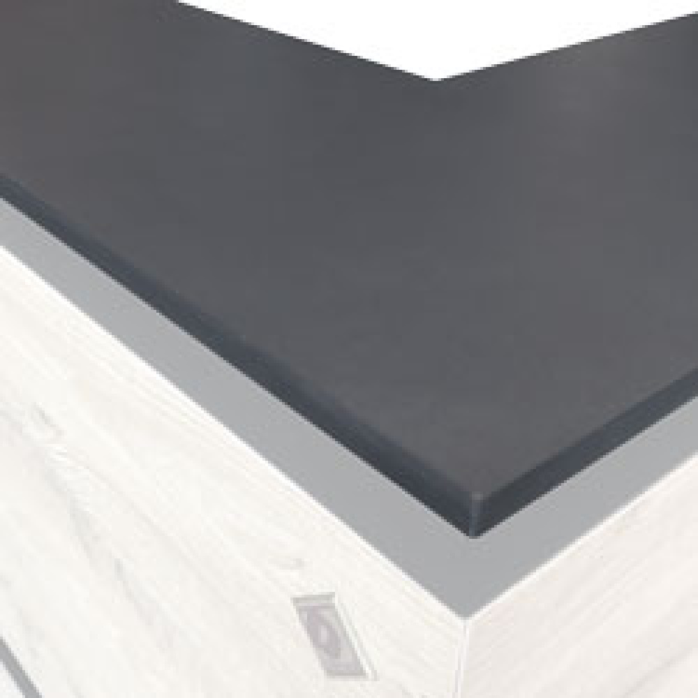Opción: Bandeja de servicio, mostrador neutro - caja (20 mm), de DEKTON DOMOS - en (ML