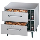 Calienta-alimentos a poner, 2 cajones (GN 1/1 - 150 mm)