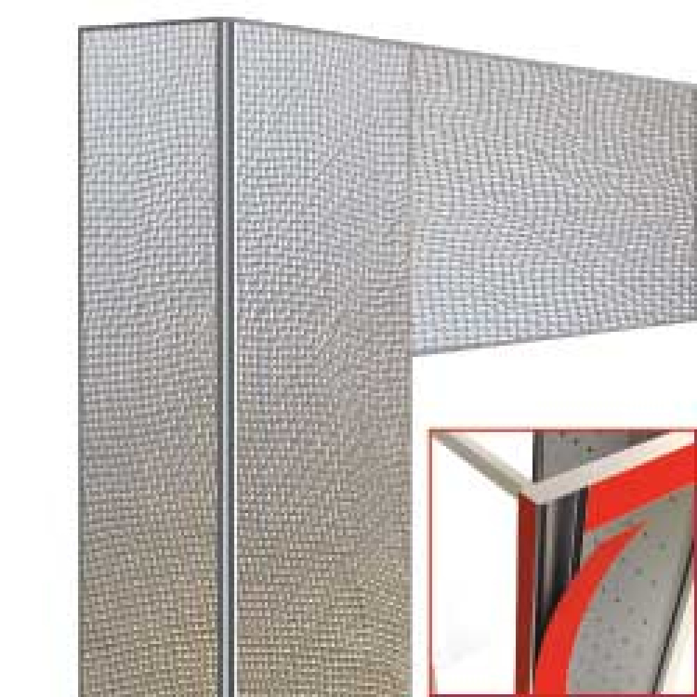 Decoracion exposidor 216lt lux plata -magnetico