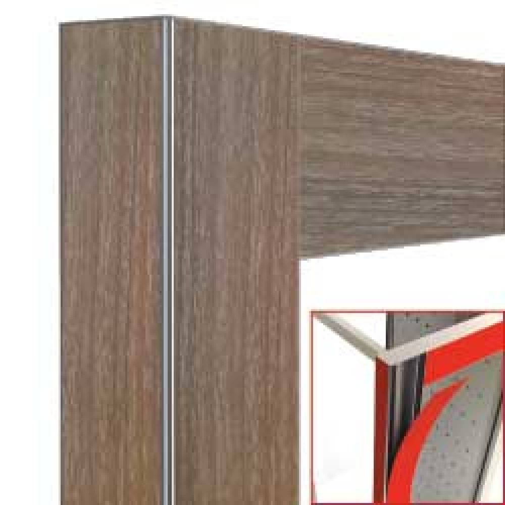 Decoracion exposidor 216lt roble gris -magnetico