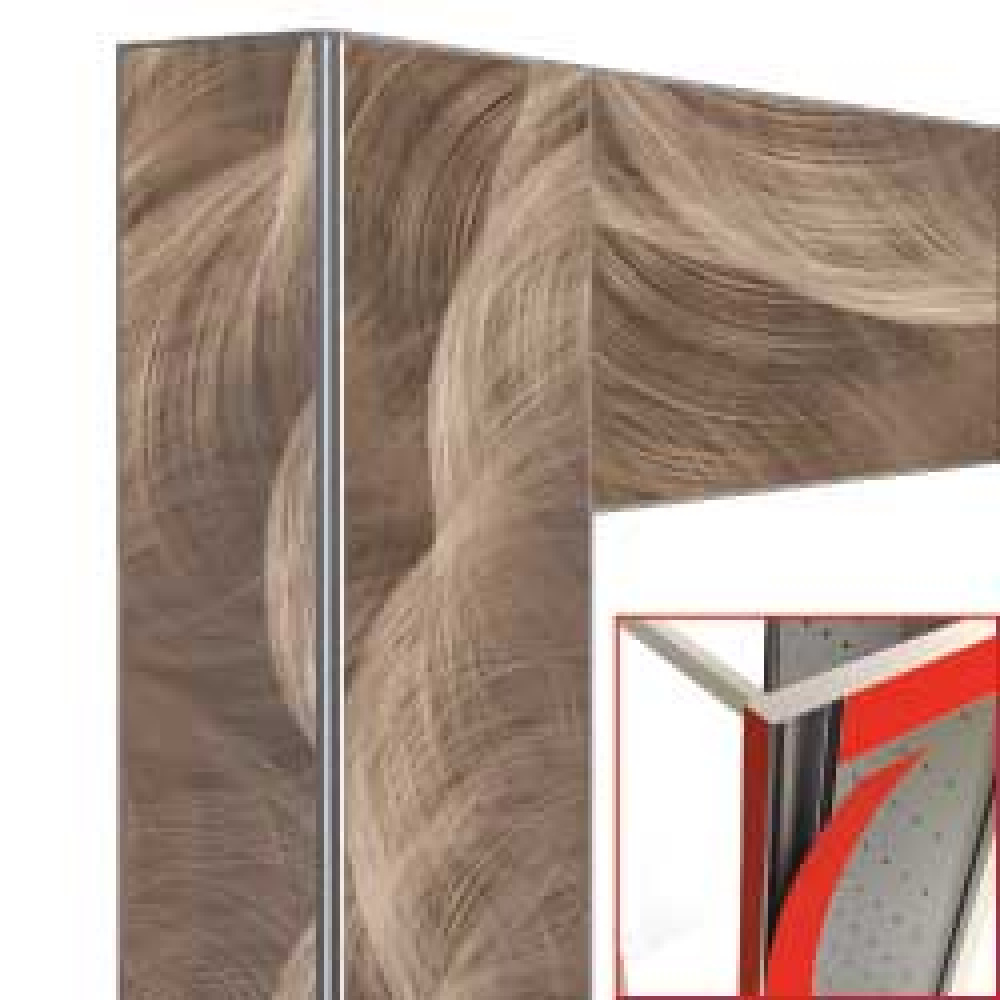 Decoracion exposidor 216lt saten de cobre -magnetico