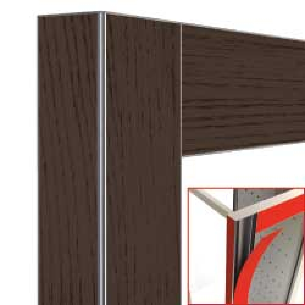 Decoracion exposidor 216lt wenge -magnetico
