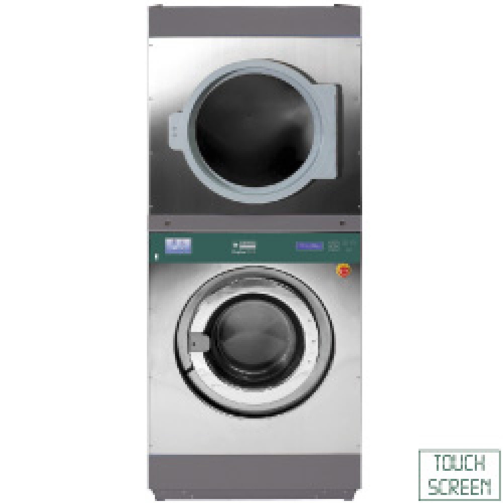 Lava-ropa a escurrido super 18 kg (electrico) + secadora rotativa 18 kg (gas)