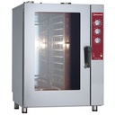 Horno gas, vapor/convección, 11x GN 1/1