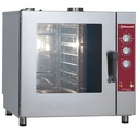 Horno gas, vapor/convección, 7x GN 1/1