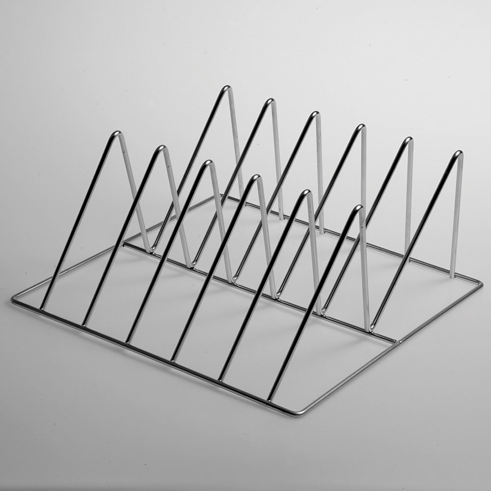 Soporte de inox 5 bandejas gastro, alt. 65 mm