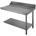 Mesa de salida "derecho" configuración 90° (cestas 600x500)
