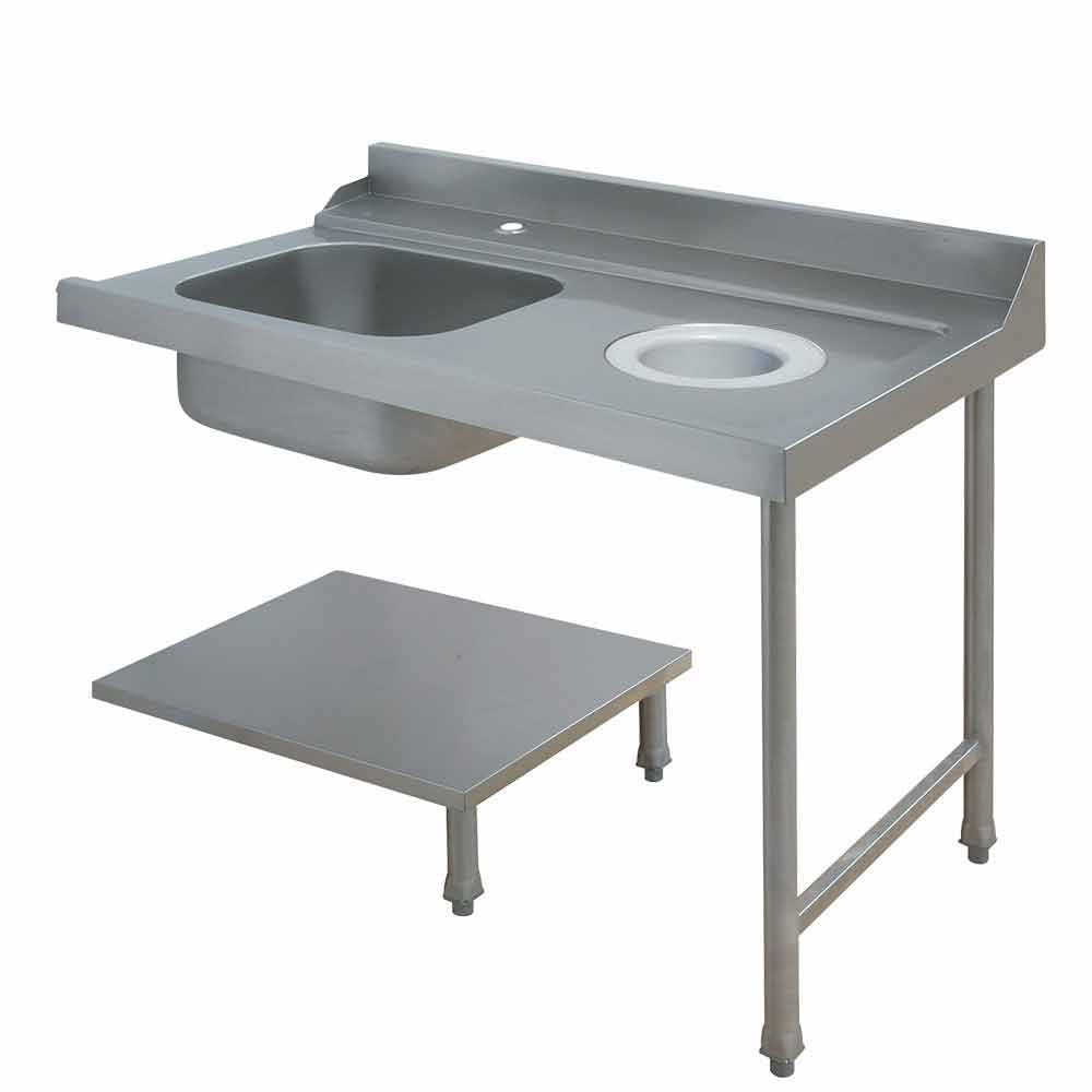 Mesa de prelavaje "derecha" (todos modelos)