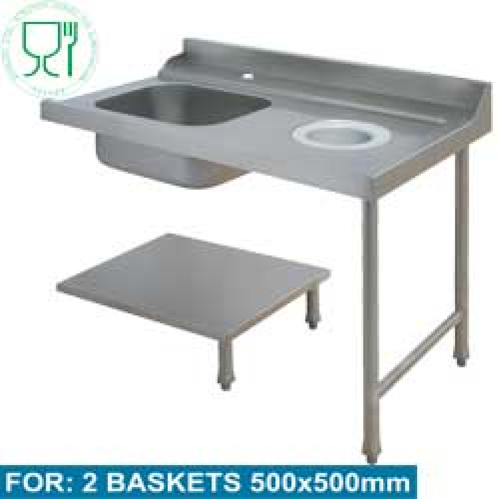 Mesa de prelavaje "derecha" (todos modelos)