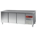 Mesa frigorifica ventilada 3 puertas  EN 600x400 (550L)