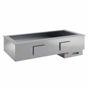 Elemento cuba baño maría "a seco" ventilado 4x GN 1/1
