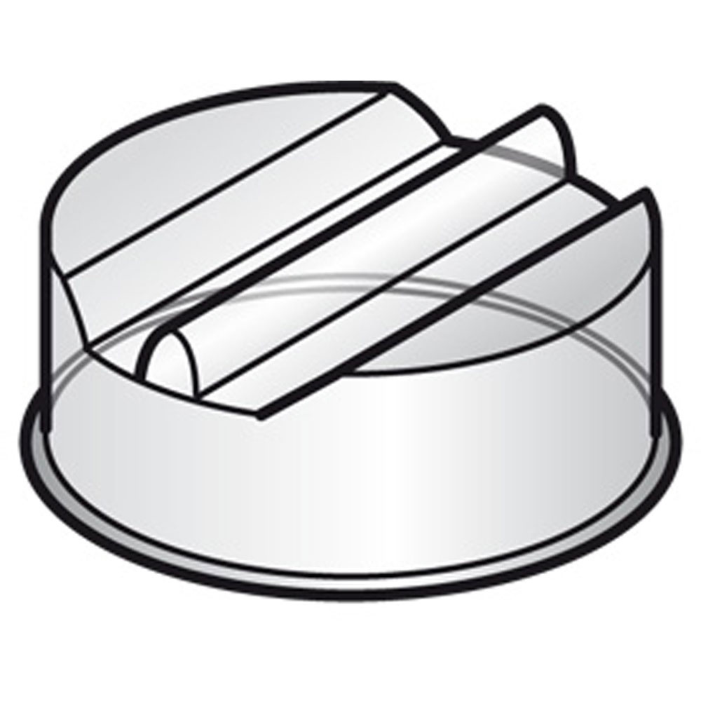 Tapa en policarbonato para elevador de platos Ø 330 mm