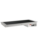 Elemento placa vitrocerámica 2x GN 1/1