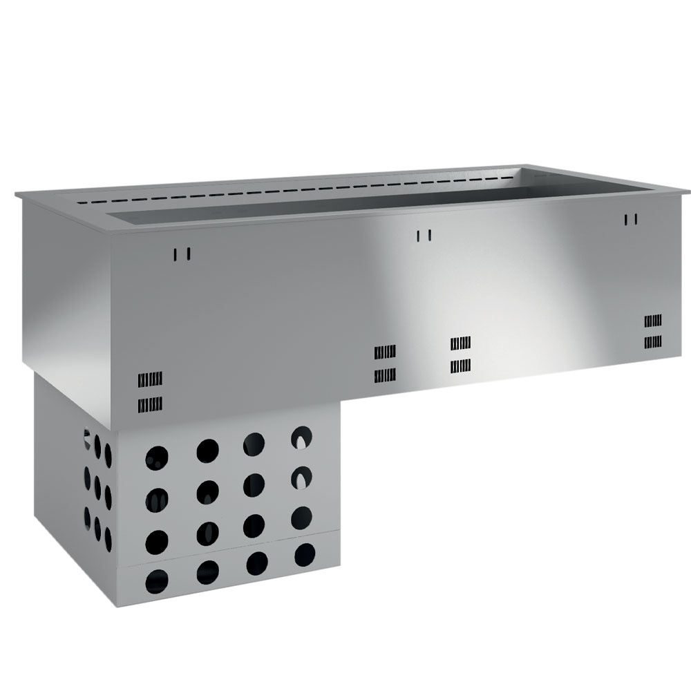 Elemento cuba refrigerada, ventilada, 3x GN 1/1
