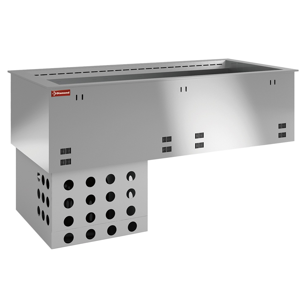 Elemento cuba refrigerada, ventilada, 5x GN 1/1