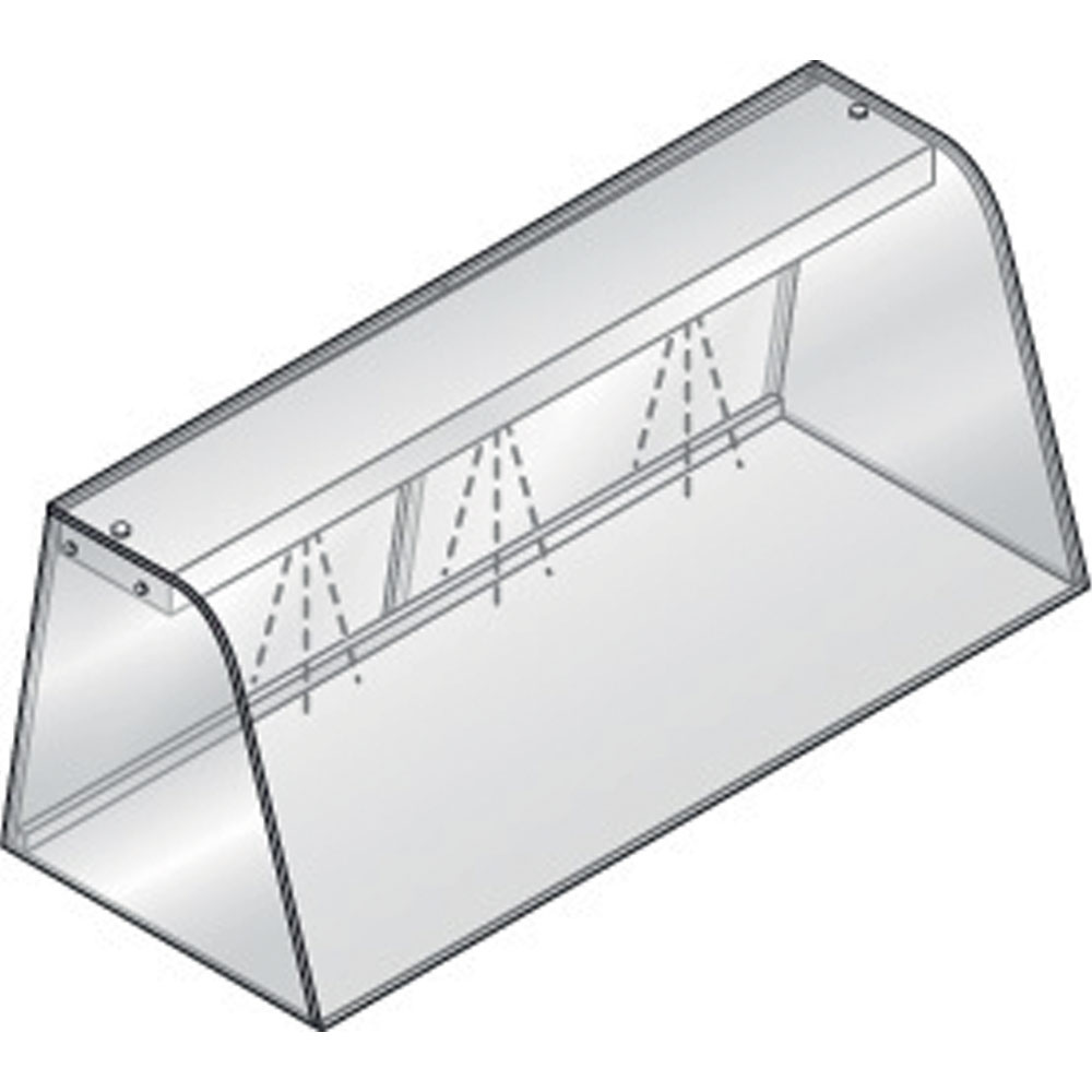 Vitrina con elemento alumbrado (LED) cerrada con portillos correderos